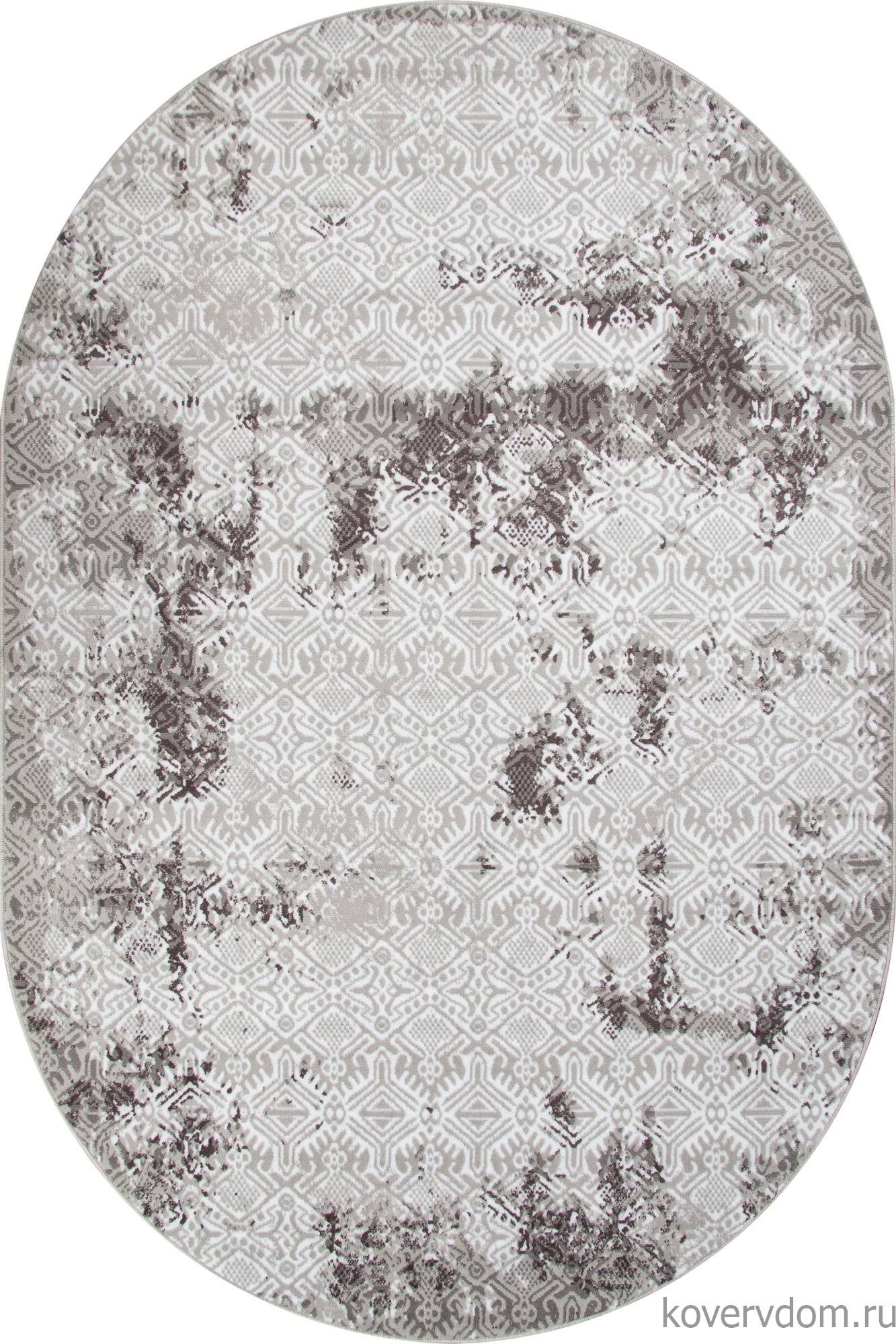 Ковер SILVER F392 GRAY Овал Ковер SILVER F392 GRAY Овал