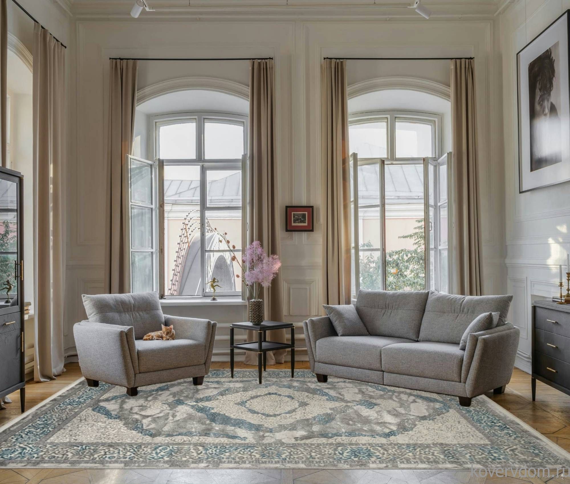 Ковер MARMARIS 26491B CREAM / GRY Ковер MARMARIS 26491B CREAM / GRY