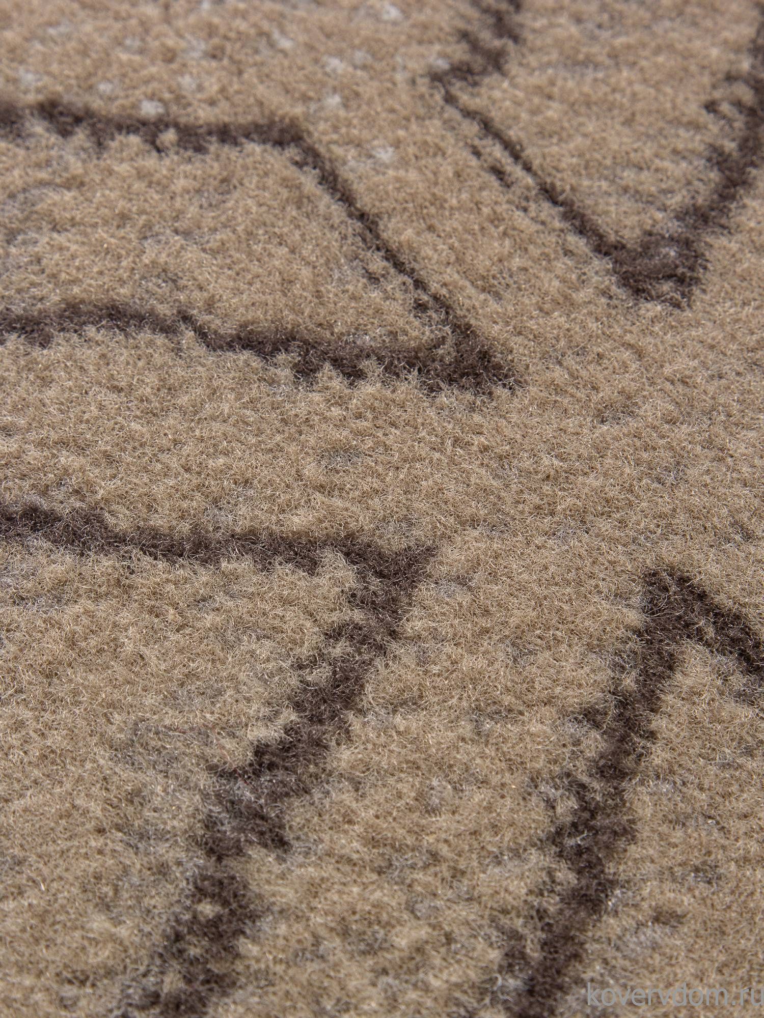 Ковер PRAGA 06027A BEIGE / DARK VIZON Овал