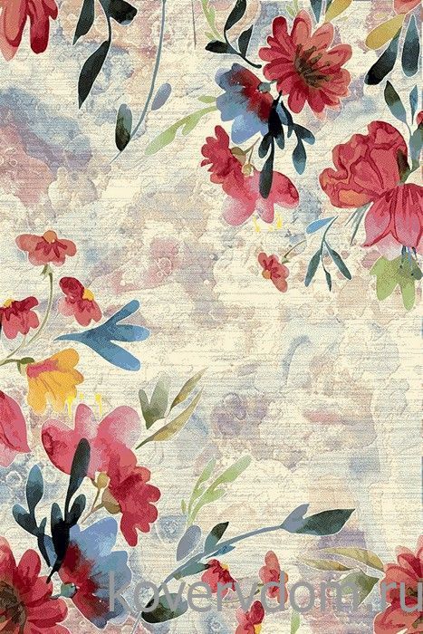 Шерстяной ковер Hunnu Цветы 6A3028 001 Шерстяной ковер Hunnu Цветы 6A3028 001