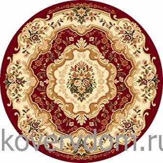 Ковер VALENCIA d017 RED Круг