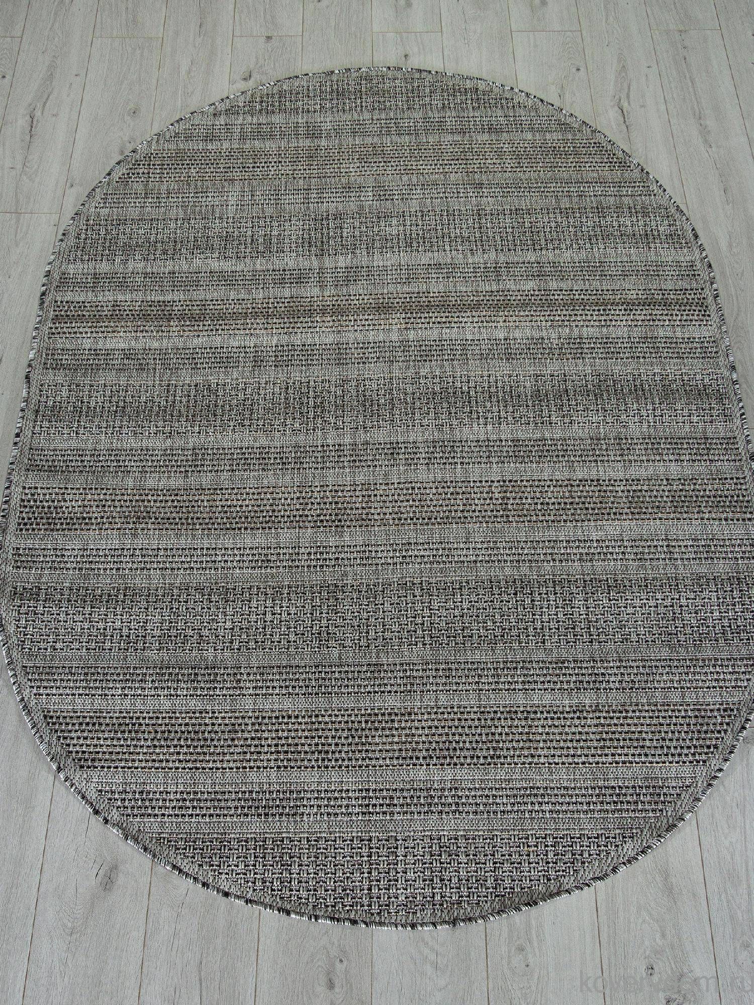 Ковер KAIR S157 DARK GRAY Овал Ковер KAIR S157 DARK GRAY Овал