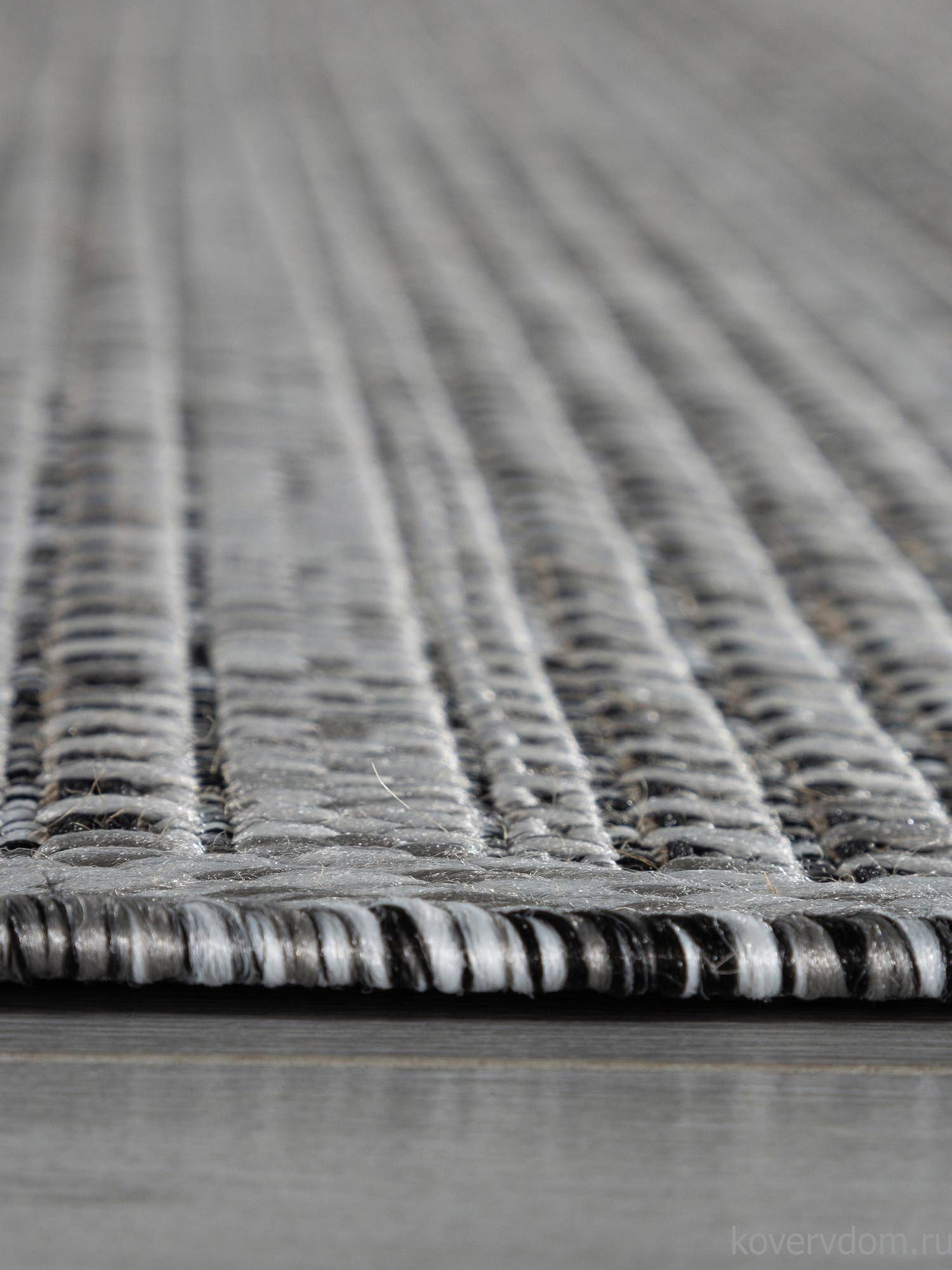 Ковер KAIR S157 DARK GRAY Овал Ковер KAIR S157 DARK GRAY Овал