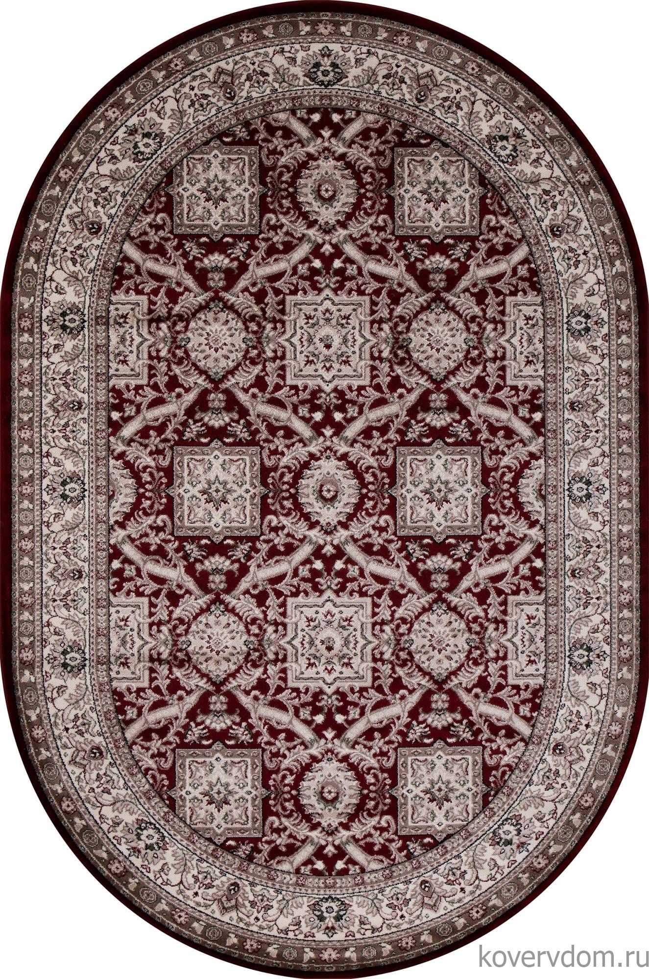 Ковер COLIZEY D868 RED Овал Ковер COLIZEY D868 RED Овал