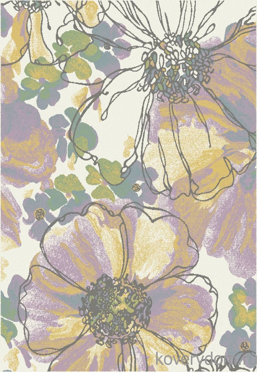 Ковер с цветами IZUMRUD C045 CREAM Ковер с цветами IZUMRUD C045 CREAM