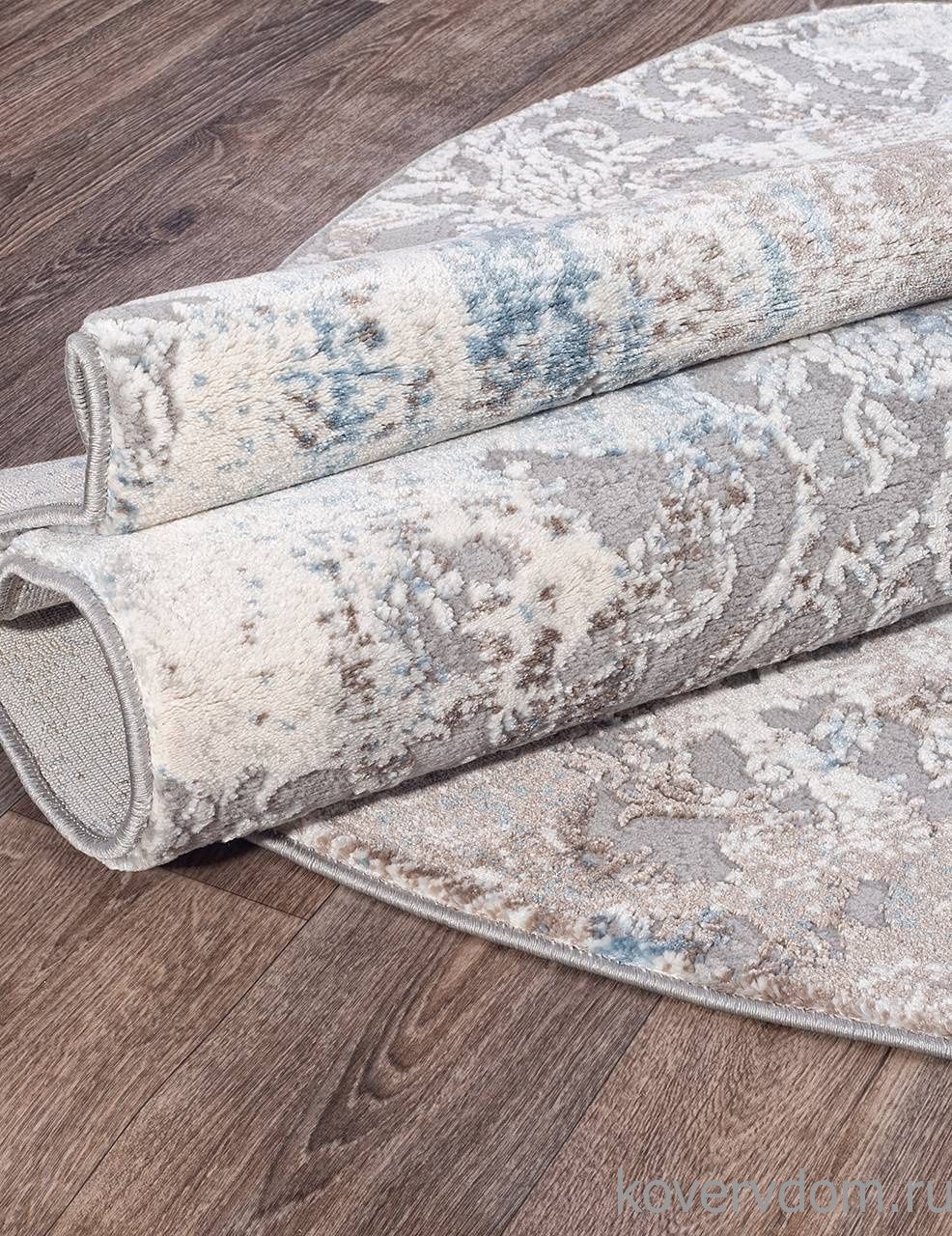 Ковер ARMINA 03853A BLUE / BLUE Овал Ковер ARMINA 03853A BLUE / BLUE Овал