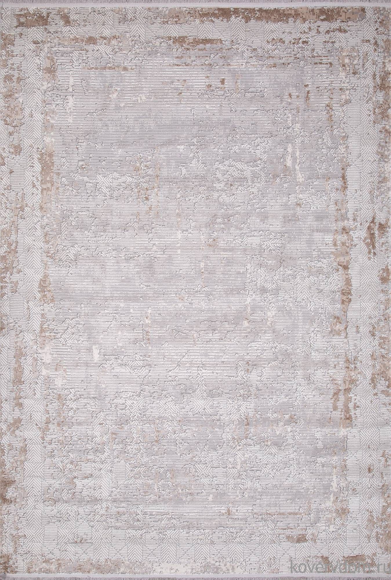 Ковер ALANYA 22400A WHITE / GREY SHR