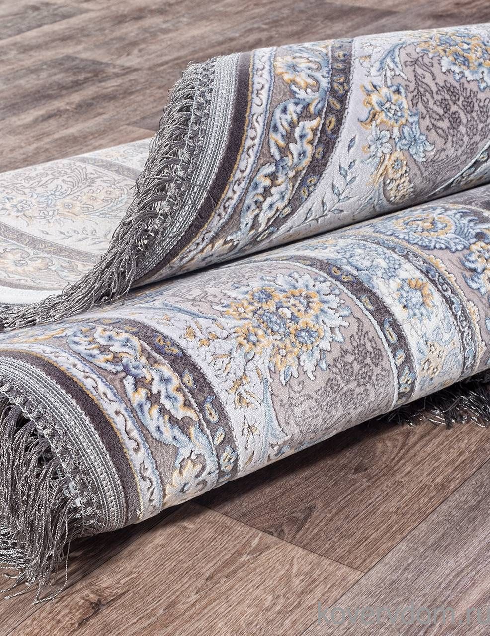 Ковер FARSI 1200 G252 DARK GRAY Круг