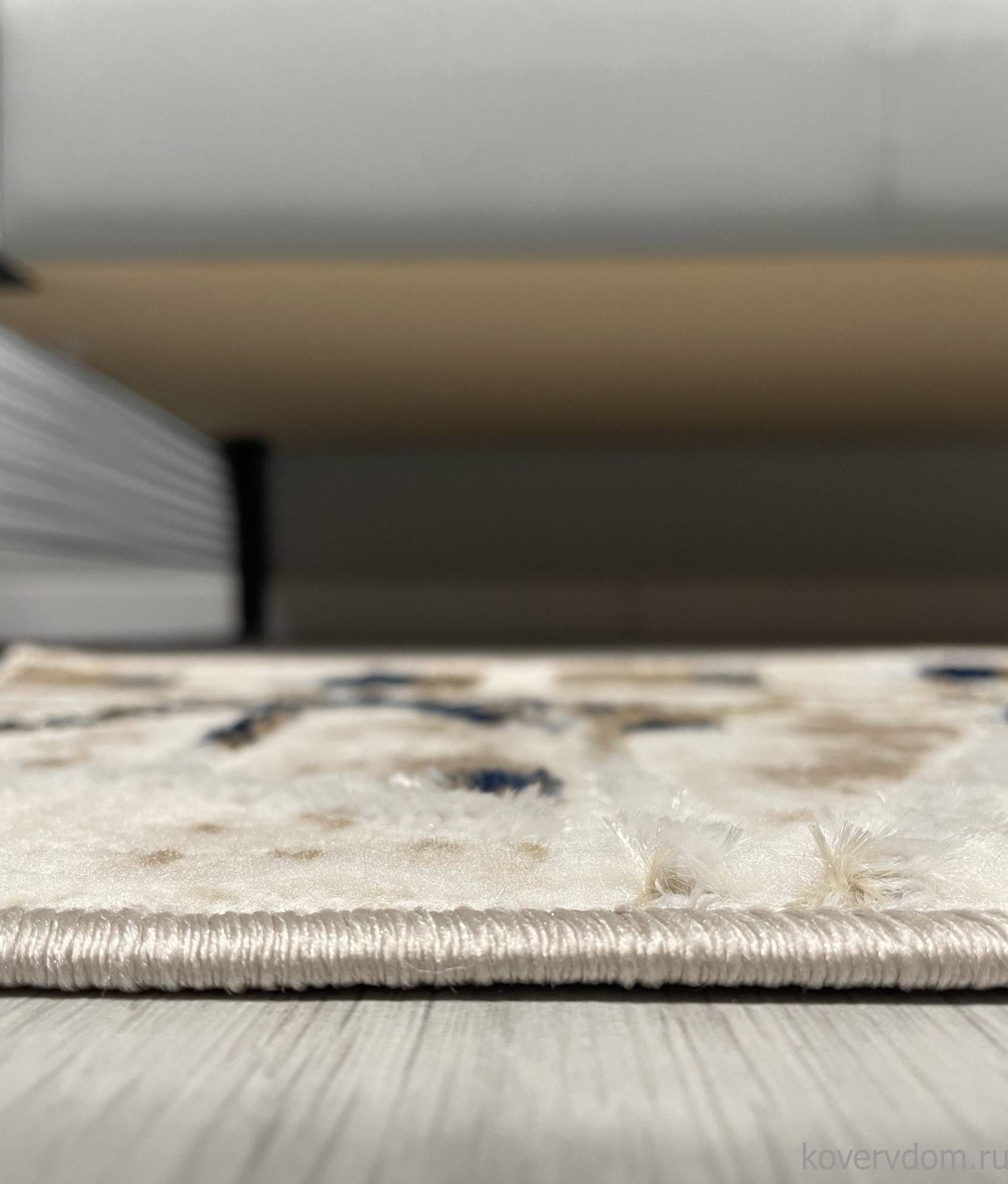 Ковровая Дорожка ANTEP O1699 630 CREAM / BLUE Ковровая Дорожка ANTEP O1699 630 CREAM / BLUE