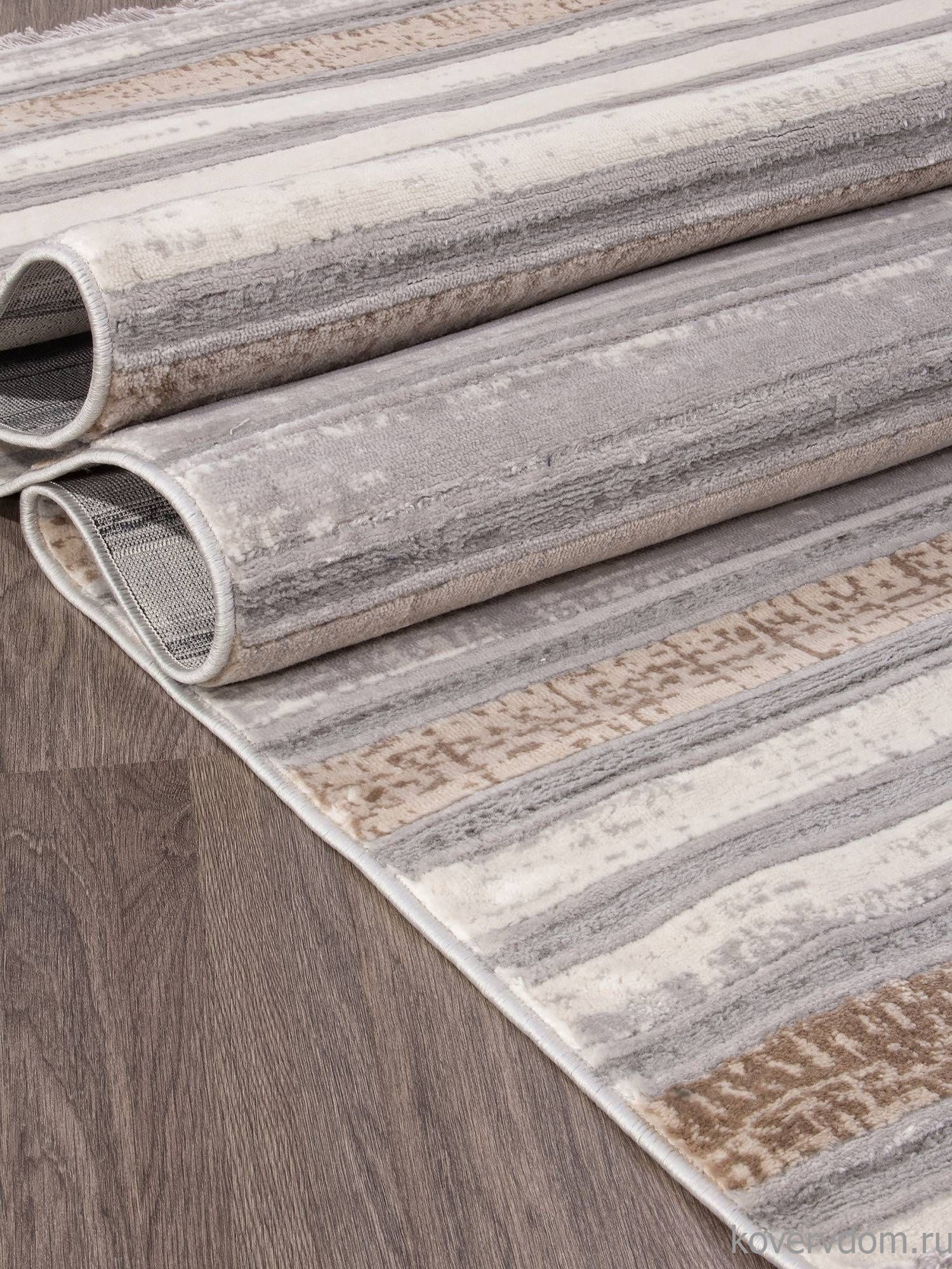 Ковер ALANYA 23903A L.GREY / BROWN Ковер ALANYA 23903A L.GREY / BROWN