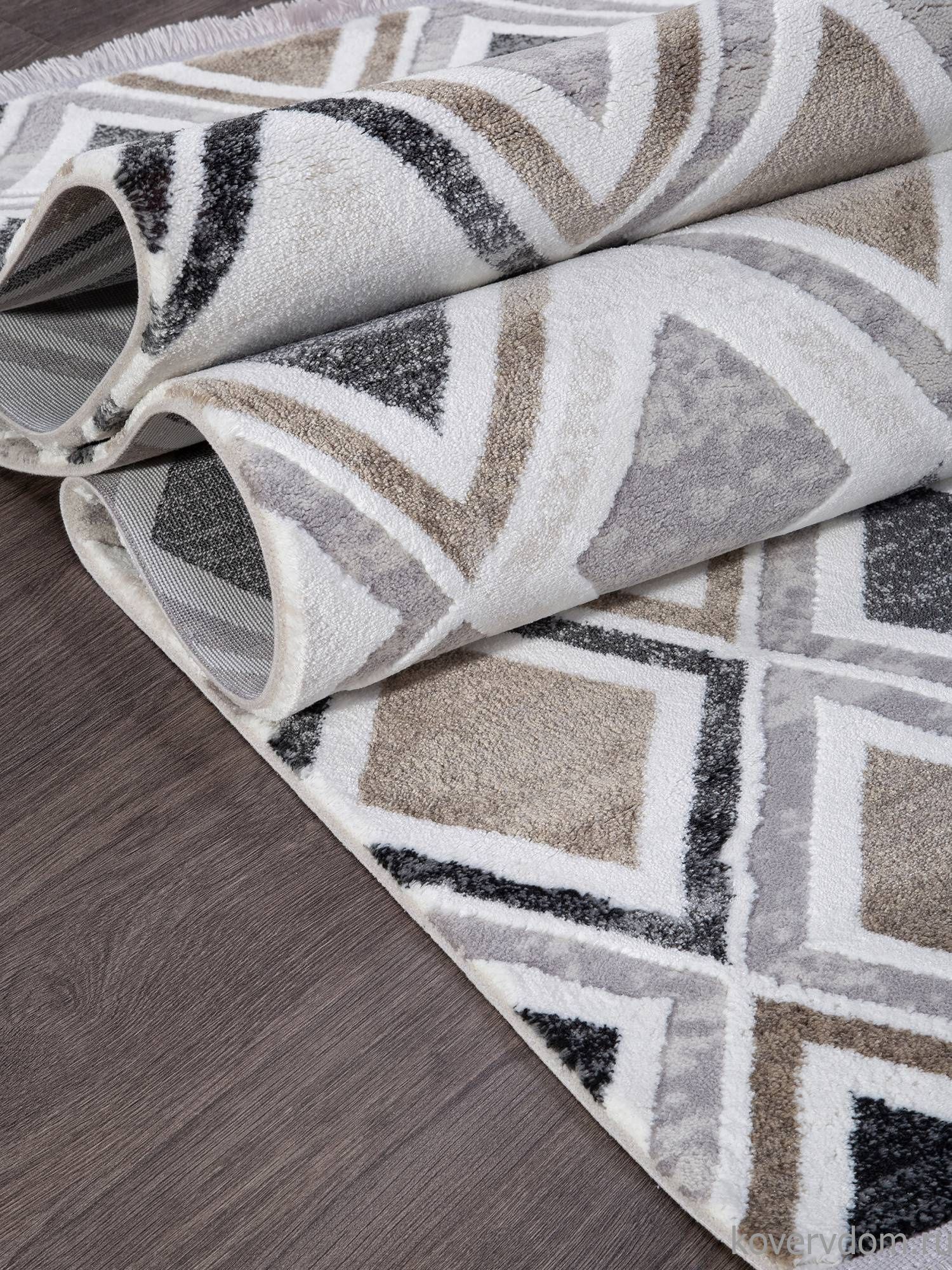 Ковер FORT 04160A WHITE / L.BEIGE Ковер FORT 04160A WHITE / L.BEIGE