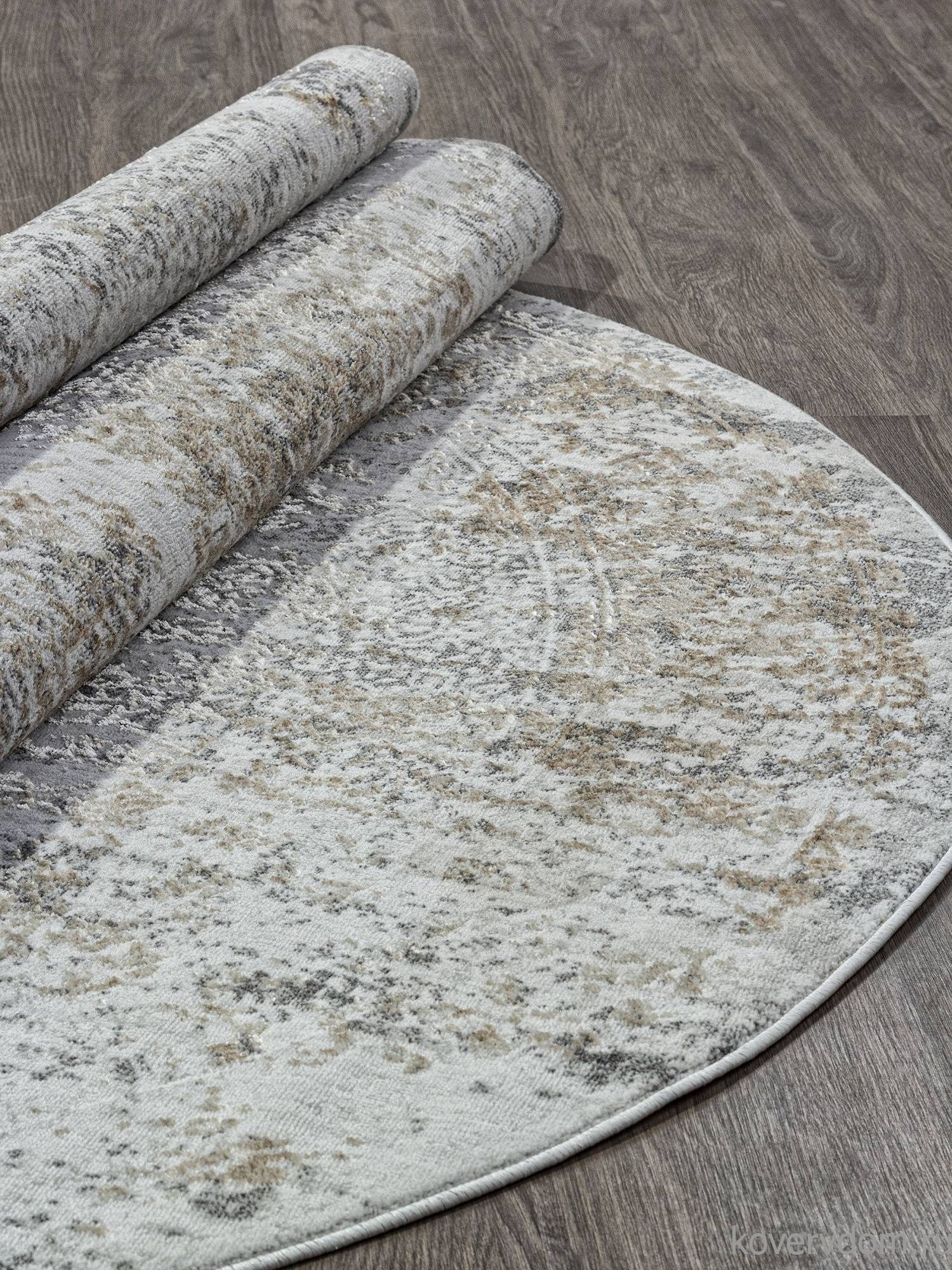 Ковер SAFARI 02475H D.GREY / GREY Овал