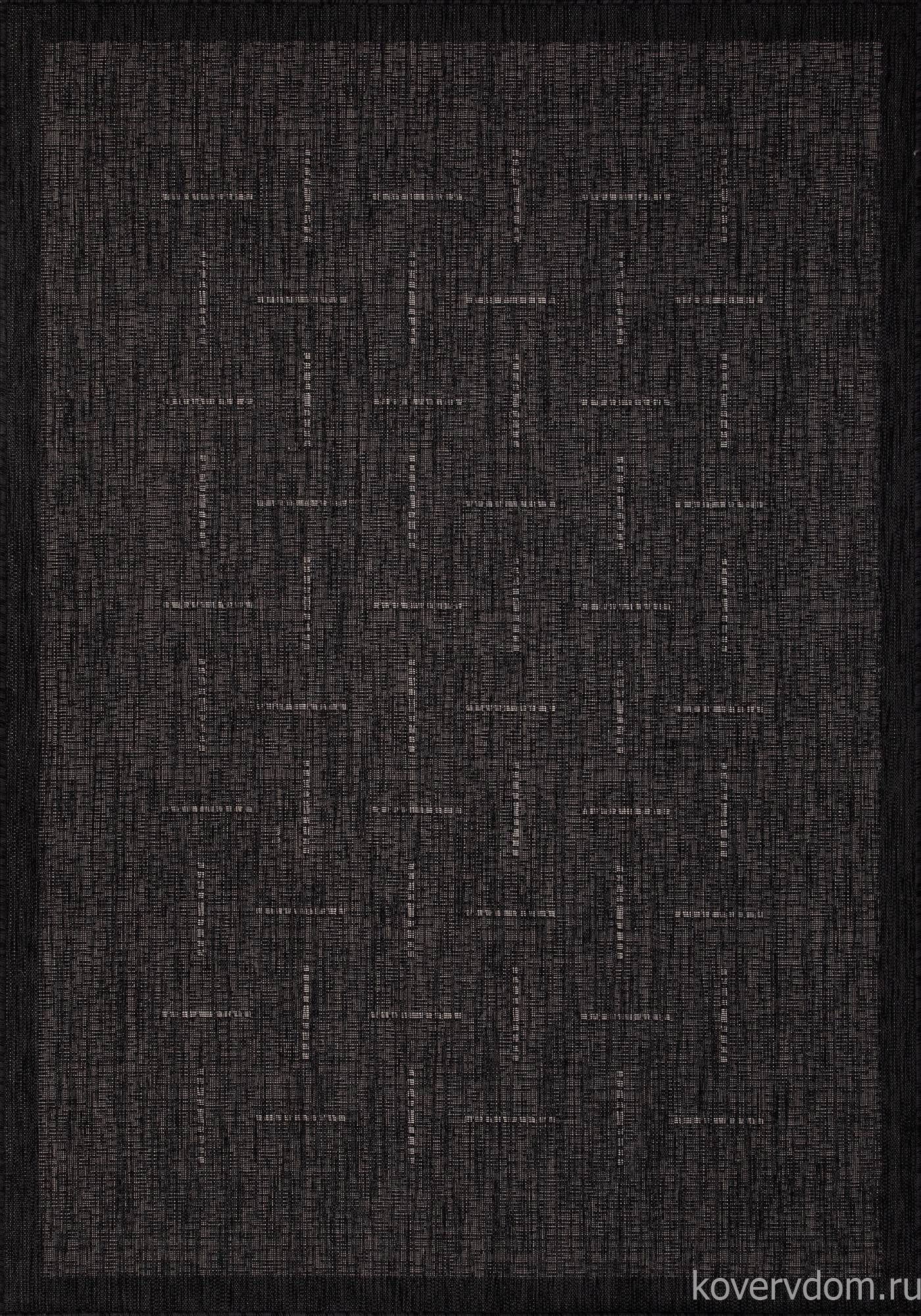 Ковер циновка VEGAS S008 BLACK