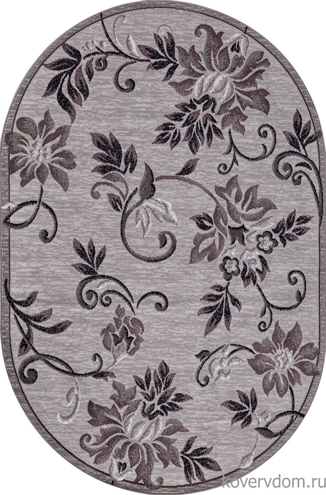 Ковер SILVER D353 GRAY Овал Ковер SILVER D353 GRAY Овал