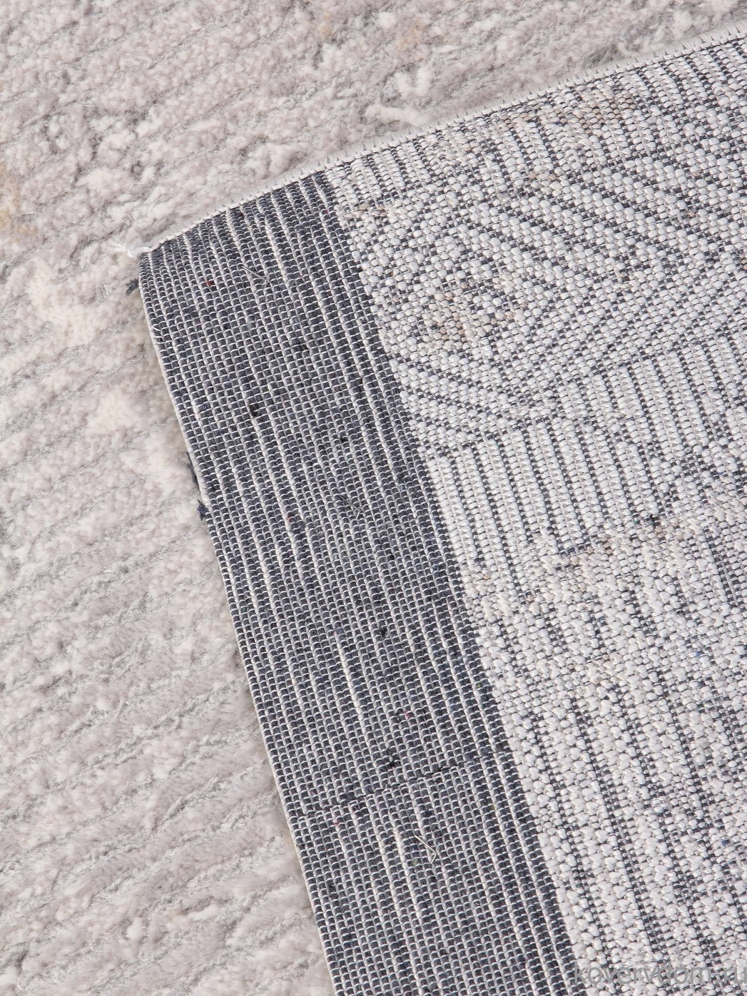 Ковровая Дорожка ALANYA 22400A WHITE / GREY SHR Ковровая Дорожка ALANYA 22400A WHITE / GREY SHR