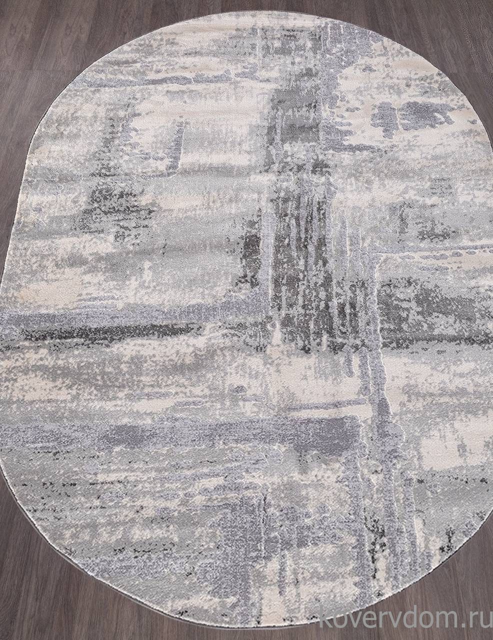 Ковер MARDAN 1370Z COKEN D.GREY / K.GREY Овал