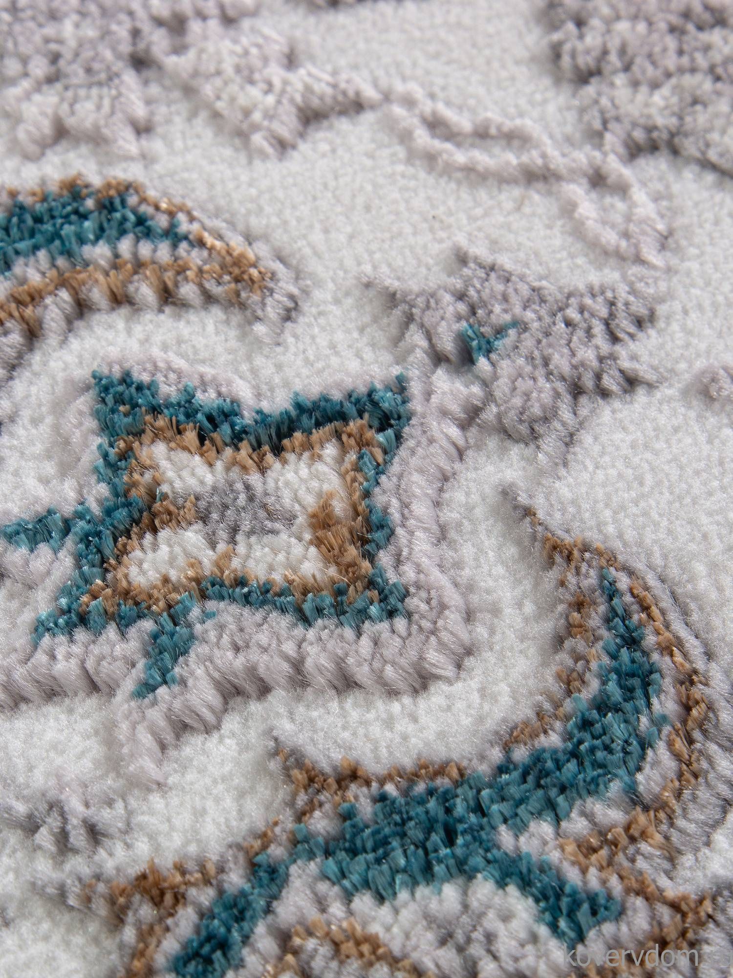 Ковер HALIF F639 GREEN-BLUE