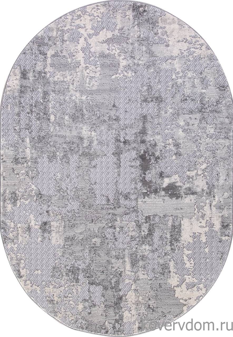 Ковер MARDAN 1253C COKEN D.GREY / K.GREY Овал Ковер MARDAN 1253C COKEN D.GREY / K.GREY Овал