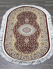 Ковер MASHAD PRESTIGE 02358A RED/RED Овал