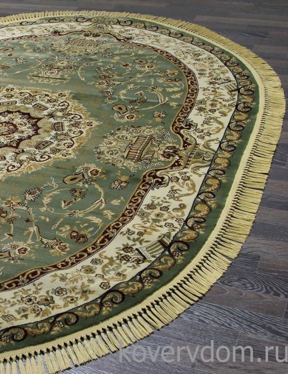 Ковер BUHARA d037 GREEN Овал Ковер BUHARA d037 GREEN Овал