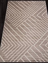 Пушистый овальный ковер DIOS F438 BEIGE