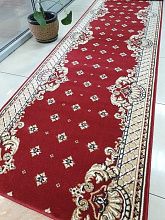 Персидский ковровая дорожка 41812-04 красно-бордовая