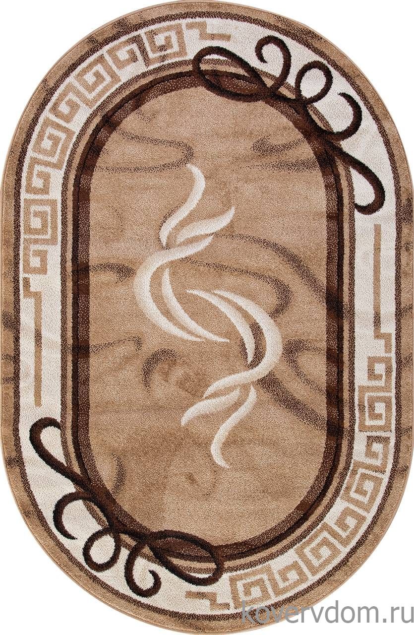 Ковер SUNRISE 2 D055 BEIGE Овал Ковер SUNRISE 2 D055 BEIGE Овал