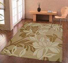 Ковер из шерсти Laurel Beige