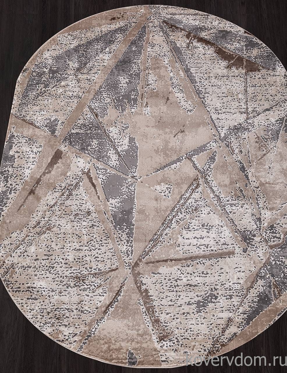 Ковер ARMINA 04022C GREY / BROWN Овал Ковер ARMINA 04022C GREY / BROWN Овал